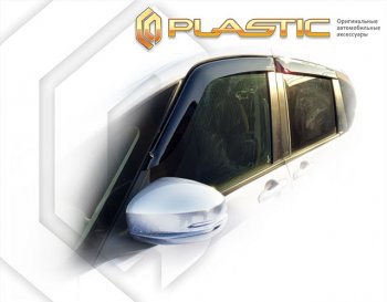 2 699 р. Ветровики дверей CA-Plastic  Honda Freed  GB7,GB8,GB5,GB6 (2019-2024) (Classic полупрозрачный)  с доставкой в г. Санкт‑Петербург. Увеличить фотографию 2