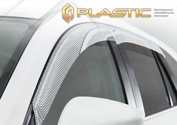 Ветровики дверей CA-Plastic Chery (Черри) Tiggo 4 (Тиго) (2018-2023) рестайлинг