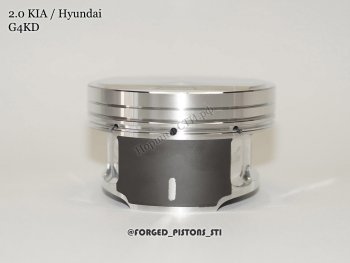 17 999 р. Поршни (KIA, Hyundai 2,0 G4KD под кольца 1,2/1,2/2,0) СТИ Hyundai IX45 (2013-2024) (диаметр поршня: 86,00 мм)  с доставкой в г. Санкт‑Петербург. Увеличить фотографию 3