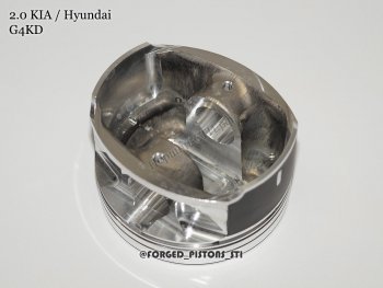 17 999 р. Поршни (KIA, Hyundai 2,0 G4KD под кольца 1,2/1,2/2,0) СТИ Hyundai IX45 (2013-2024) (диаметр поршня: 86,00 мм)  с доставкой в г. Санкт‑Петербург. Увеличить фотографию 2