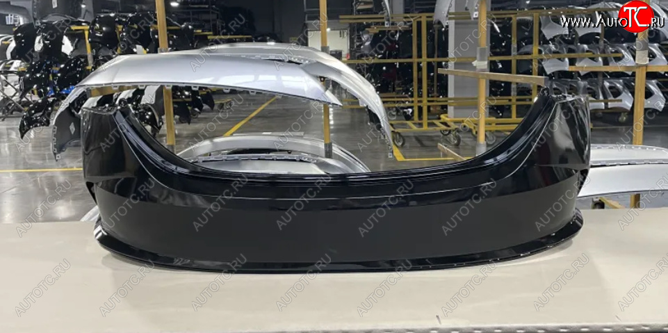 2 579 р. Задний бампер Технопласт Hyundai Solaris HCR седан рестайлинг (2020-2022)  с доставкой в г. Санкт‑Петербург