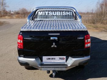 64 999 р. Крышка багажника (алюминий) TCC  Mitsubishi L200  5 KK,KL (2018-2022) рестайлинг  с доставкой в г. Санкт‑Петербург. Увеличить фотографию 1