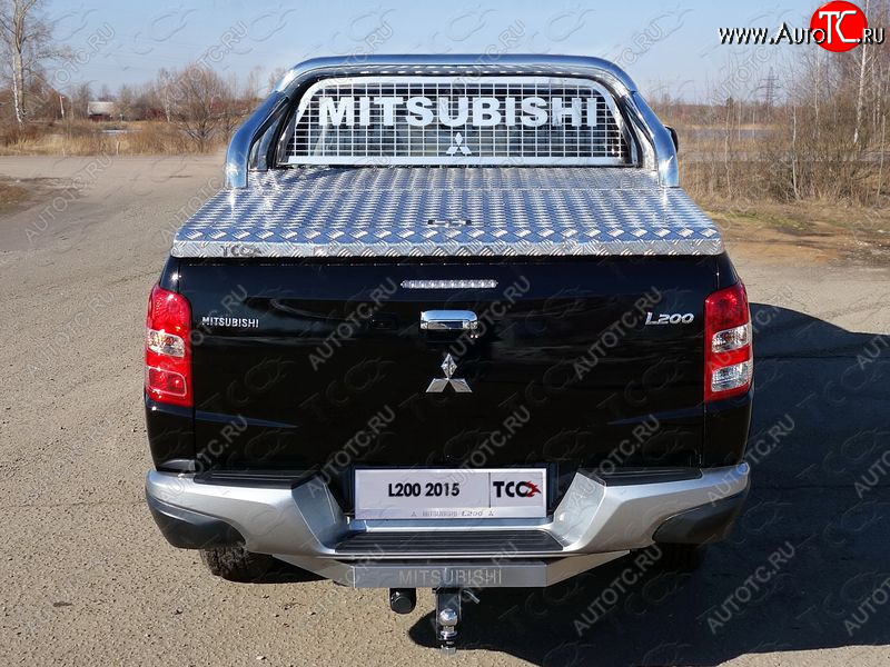 64 999 р. Крышка багажника (алюминий) TCC  Mitsubishi L200  5 KK,KL (2018-2022) рестайлинг  с доставкой в г. Санкт‑Петербург