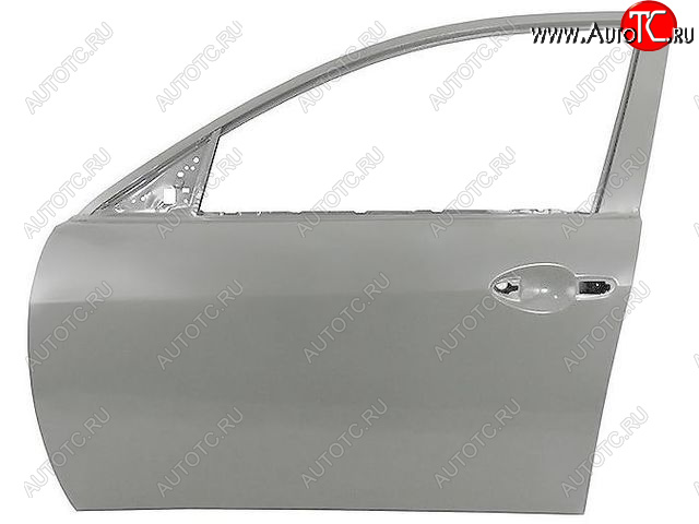 12 649 р. Левая дверь передняя BodyParts  Mazda 6  GH (2007-2010) дорестайлинг лифтбэк, дорестайлинг седан, дорестайлинг универсал (Неокрашенная)  с доставкой в г. Санкт‑Петербург