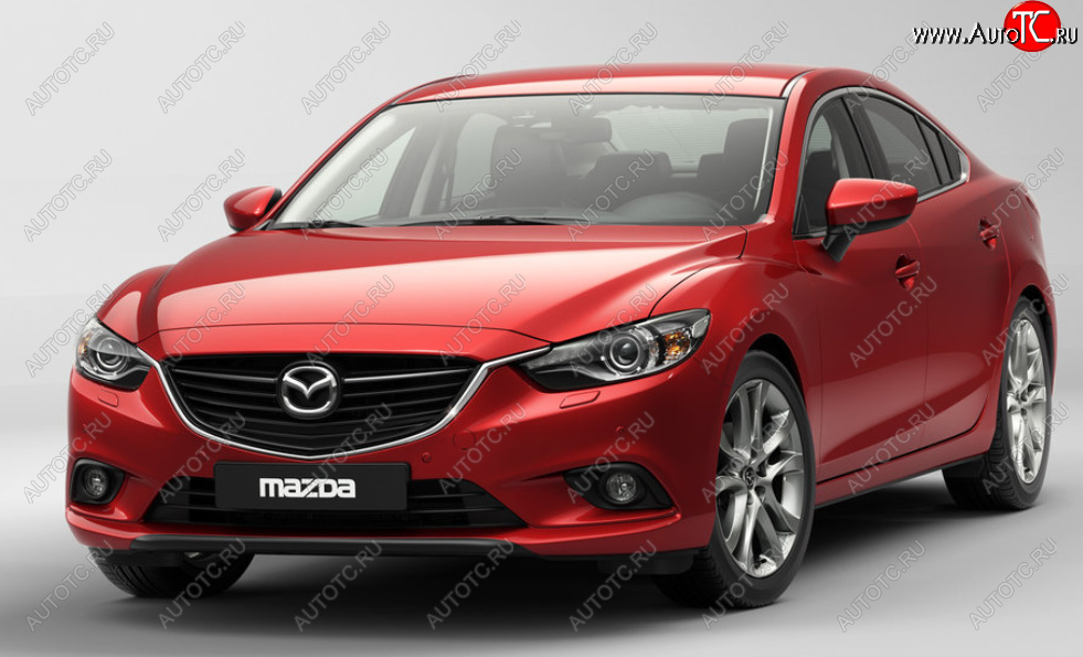 12 999 р. Капот BodyParts Mazda 6 GJ 1-ый рестайлинг седан (2015-2018) (Неокрашенный)  с доставкой в г. Санкт‑Петербург