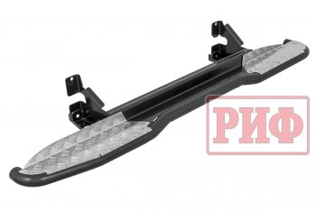 Защита порогов с подножкой РИФ Toyota (Тойота) Land Cruiser Prado (Лэнд)  J150 (2009-2020) J150 дорестайлинг, 1-ый рестайлинг, 2-ой рестайлинг