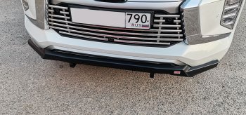 41 899 р. Бампер передний силовой РИФ  Mitsubishi Pajero Sport  QF (2019-2022) рестайлинг (Стандарт)  с доставкой в г. Санкт‑Петербург. Увеличить фотографию 3