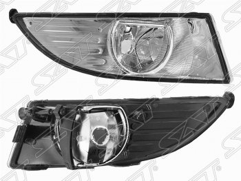 2 679 р. Правая противотуманная фара SAT (под одну лампу) Skoda Fabia Mk2 универсал рестайлинг (2010-2014)  с доставкой в г. Санкт‑Петербург. Увеличить фотографию 1