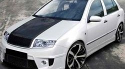 Передний бампер CT Skoda Fabia Mk1 седан рестайлинг (2004-2008)