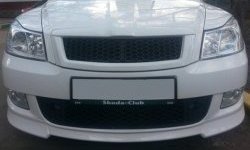 3 949 р. Накладка на передний бампер CT v3 Skoda Octavia A5 лифтбэк рестайлинг (2008-2013) (Неокрашенная)  с доставкой в г. Санкт‑Петербург. Увеличить фотографию 2