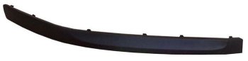 599 р. Молдинг на передний бампер (до рестайлинг) SAT  Skoda Octavia  A5 (2004-2008) (Неокрашенный)  с доставкой в г. Санкт‑Петербург. Увеличить фотографию 1