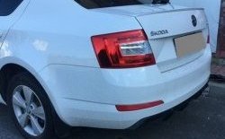 6 199 р. Накладка на задний бампер Rieger Style Skoda Octavia A7 дорестайлинг универсал (2012-2017) (Неокрашенная)  с доставкой в г. Санкт‑Петербург. Увеличить фотографию 7