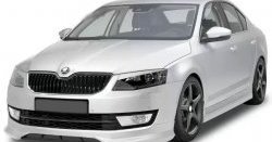 5 999 р. Пороги накладки CT Skoda Octavia A7 дорестайлинг лифтбэк (2012-2017) (Неокрашенные)  с доставкой в г. Санкт‑Петербург. Увеличить фотографию 2