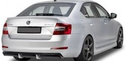 5 999 р. Пороги накладки CT Skoda Octavia A7 дорестайлинг лифтбэк (2012-2017) (Неокрашенные)  с доставкой в г. Санкт‑Петербург. Увеличить фотографию 3