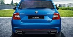 5 849 р. Спойлер RS Skoda Octavia A7 дорестайлинг лифтбэк (2012-2017) (Неокрашенный)  с доставкой в г. Санкт‑Петербург. Увеличить фотографию 4