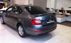 2 649 р. Спойлер LitCompany Skoda Octavia A7 дорестайлинг лифтбэк (2012-2017) (Неокрашенный)  с доставкой в г. Санкт‑Петербург. Увеличить фотографию 8