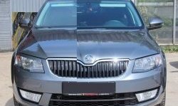 1 999 р. Вставки в нижнюю часть бампера в стиле RS Skoda Octavia A7 дорестайлинг лифтбэк (2012-2017) (Неокрашенные)  с доставкой в г. Санкт‑Петербург. Увеличить фотографию 8