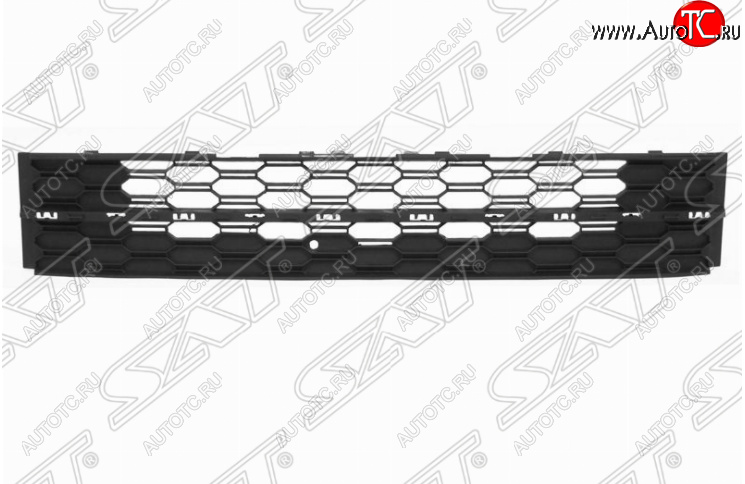 1 299 р. Решетка в передний бампер SAT (под молдинг) Skoda Octavia A7 рестайлинг универсал (2016-2020)  с доставкой в г. Санкт‑Петербург
