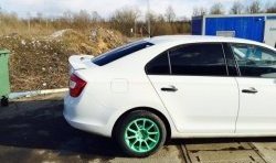 4 999 р. Спойлер RS style Skoda Rapid NH3 дорестайлинг лифтбэк (2012-2017) (Неокрашенный)  с доставкой в г. Санкт‑Петербург. Увеличить фотографию 12