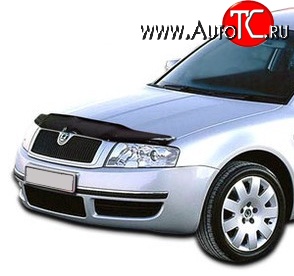 2 879 р. Дефлектор капота NovLine Skoda Superb B6 (3T) лифтбэк дорестайлинг (2008-2013)  с доставкой в г. Санкт‑Петербург