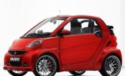 23 049 р. Накладки на колёсные арки Brabus Ultimate Smart Fortwo С453 2 хэтчбэк 3 дв. (2007-2014) (Неокрашенные)  с доставкой в г. Санкт‑Петербург. Увеличить фотографию 3