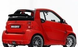 23 049 р. Накладки на колёсные арки Brabus Ultimate Smart Fortwo С453 2 хэтчбэк 3 дв. (2007-2014) (Неокрашенные)  с доставкой в г. Санкт‑Петербург. Увеличить фотографию 4