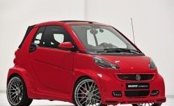 23 049 р. Накладки на колёсные арки Brabus Ultimate Smart Fortwo С453 2 хэтчбэк 3 дв. (2007-2014) (Неокрашенные)  с доставкой в г. Санкт‑Петербург. Увеличить фотографию 5