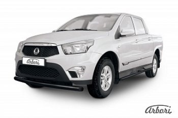 6 659 р. Обвес переднего бампера Arbori SSANGYONG Actyon Sport (2012-2024)  с доставкой в г. Санкт‑Петербург. Увеличить фотографию 1