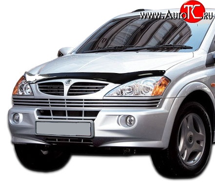 593 р. Дефлектор капота NovLine SSANGYONG Kyron дорестайлинг (2005-2007)  с доставкой в г. Санкт‑Петербург