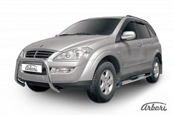 22 139 р. Защита переднего бампера Arbori SSANGYONG Kyron рестайлинг (2007-2016)  с доставкой в г. Санкт‑Петербург. Увеличить фотографию 1