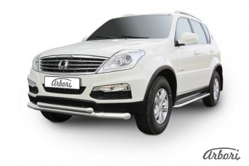 Обвес переднего бампера Arbori SSANGYONG Rexton Y290 2-ой рестайлинг (2012-2017)