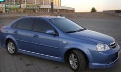 5 949 р. Накладка Street Edition на передний бампер Chevrolet Lacetti седан (2002-2013) (Неокрашенная)  с доставкой в г. Санкт‑Петербург. Увеличить фотографию 2