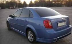 7 899 р. Пороги накладки Street Edition Chevrolet Lacetti универсал (2002-2013) (Неокрашенные)  с доставкой в г. Санкт‑Петербург. Увеличить фотографию 4