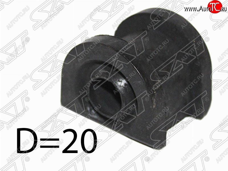 157 р. Резиновая втулка переднего стабилизатора (D=20) SAT Subaru Impreza GE седан (2007-2012)  с доставкой в г. Санкт‑Петербург