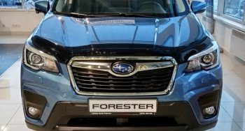 Дефлектор капота SIM Subaru Forester SK/S14 дорестайлинг (2018-2021)