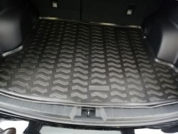 1 499 р. Коврик багажника Aileron (без сабвуфера)  Subaru Forester  SK/S14 (2018-2021)  с доставкой в г. Санкт‑Петербург. Увеличить фотографию 1