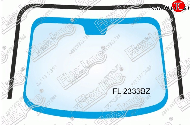 3 199 р. Молдинг лобового стекла FlexLine  Subaru Forester  SG (2002-2008) дорестайлинг, рестайлинг  с доставкой в г. Санкт‑Петербург