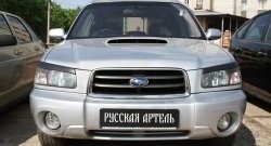 1 259 р. Реснички фар RA  Subaru Forester  SG (2002-2005) дорестайлинг (Неокрашенные)  с доставкой в г. Санкт‑Петербург. Увеличить фотографию 3