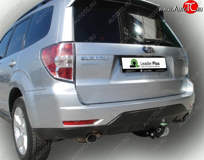 7 649 р. Фаркоп Лидер Плюс.  Subaru Forester  SH (2008-2013) (Без электропакета)  с доставкой в г. Санкт‑Петербург