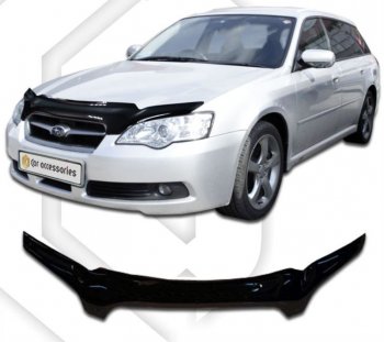 Дефлектор капота CA-Plastic Subaru Legacy BL/B13 дорестайлинг седан (2003-2006)