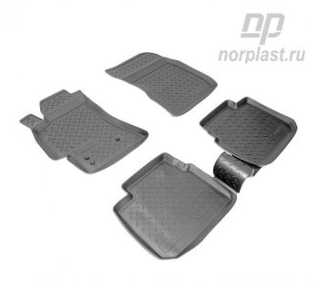 Коврики салонные Noplast Subaru Legacy BN/B15 рестайлинг седан (2017-2024)