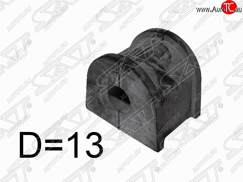 117 р. Резиновая втулка заднего стабилизатора (D=13) SAT  Subaru Legacy  BH/BE12 - Outback  BH/BE12  с доставкой в г. Санкт‑Петербург