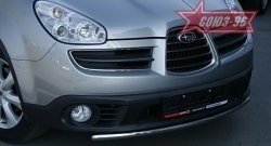 10 079 р. Защита переднего бампера одинарная Souz-96 (d42). Subaru Tribeca (2005-2007)  с доставкой в г. Санкт‑Петербург. Увеличить фотографию 1