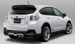 14 199 р. Спойлер KENSTYLE Subaru XV GP/G33 дорестайлинг (2012-2016) (Неокрашенный)  с доставкой в г. Санкт‑Петербург. Увеличить фотографию 4