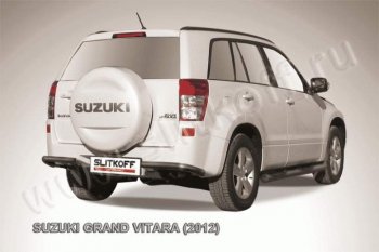 4 399 р. Уголки d57  Suzuki Grand Vitara  JT 5 дверей (2012-2016) 2-ой рестайлинг (Цвет: серебристый)  с доставкой в г. Санкт‑Петербург. Увеличить фотографию 1