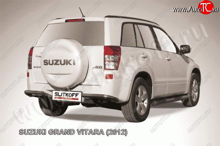 4 399 р. Уголки d57  Suzuki Grand Vitara  JT 5 дверей (2012-2016) 2-ой рестайлинг (Цвет: серебристый)  с доставкой в г. Санкт‑Петербург