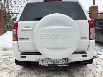 6 949 р. Пластиковый колпак запасного колеса SUZUKI (верхняя часть, 225/70/16) Suzuki Grand Vitara JT 3 двери дорестайлинг (2005-2008) (неокрашенный)  с доставкой в г. Санкт‑Петербург. Увеличить фотографию 10