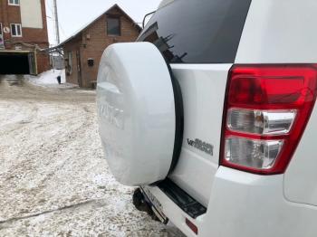 6 949 р. Пластиковый колпак запасного колеса SUZUKI (верхняя часть, 225/70/16) Suzuki Grand Vitara JT 3 двери дорестайлинг (2005-2008) (неокрашенный)  с доставкой в г. Санкт‑Петербург. Увеличить фотографию 12