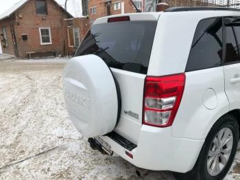 6 949 р. Пластиковый колпак запасного колеса SUZUKI (верхняя часть, 225/70/16) Suzuki Grand Vitara JT 3 двери дорестайлинг (2005-2008) (неокрашенный)  с доставкой в г. Санкт‑Петербург. Увеличить фотографию 13