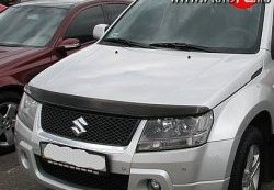 2 369 р. Дефлектор капота NovLine Suzuki Grand Vitara JT 5 дверей дорестайлинг (2005-2008)  с доставкой в г. Санкт‑Петербург. Увеличить фотографию 1